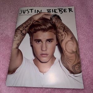 vintage justin bieber poster magazine